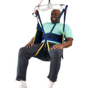 savaria dual access sling side retention straps poly 8c0400 3 quarter