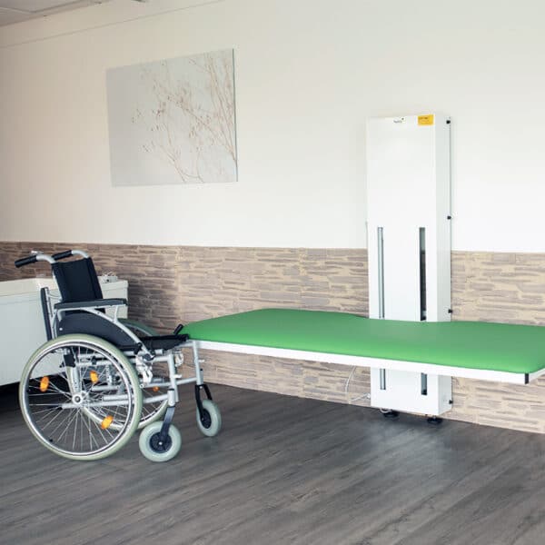 beka ana nursing and care table lowered wheelchair access