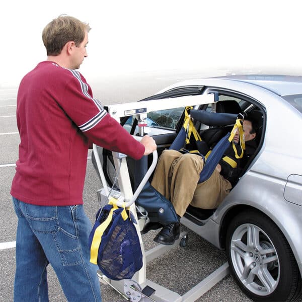 medcare car extractor in use handicare