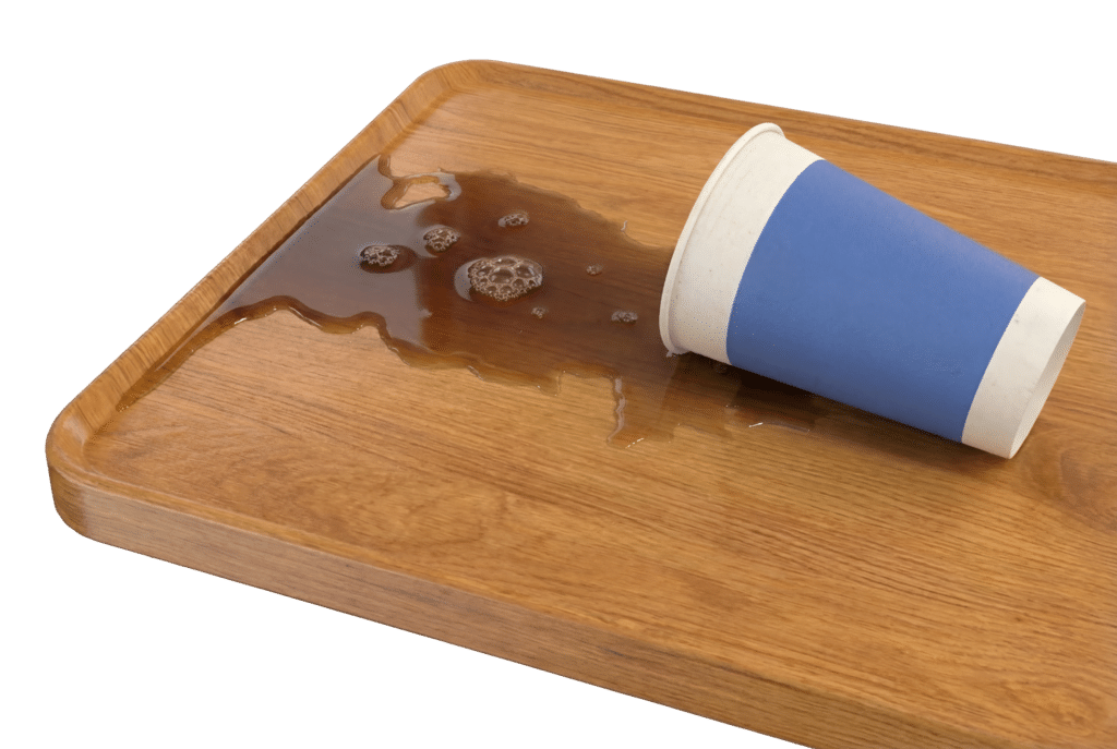 SPAN Overbed Table Raised Edge