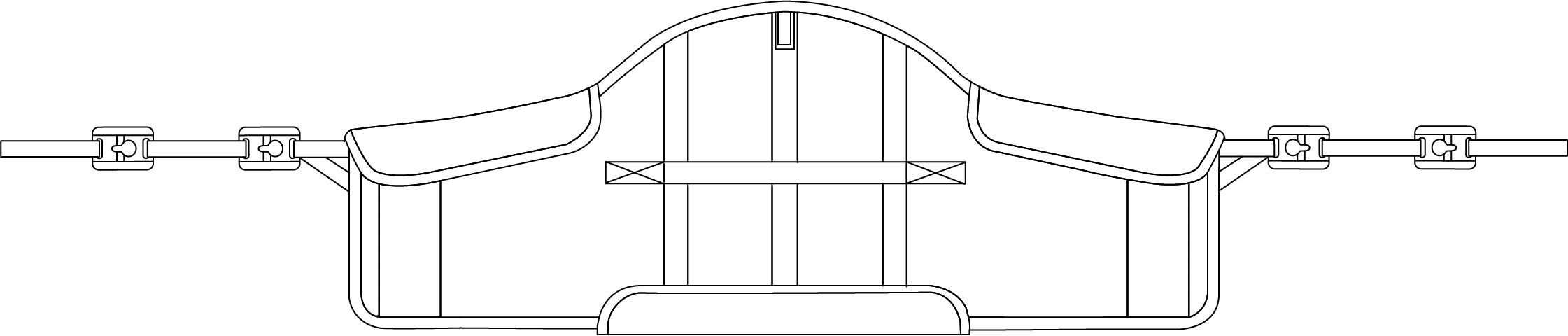 Savaria Stand Assist Standard Sling Clips M921526 Shape