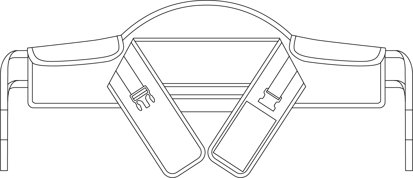 Savaria Stand Assist Standard Sling Loops M921519 Shape