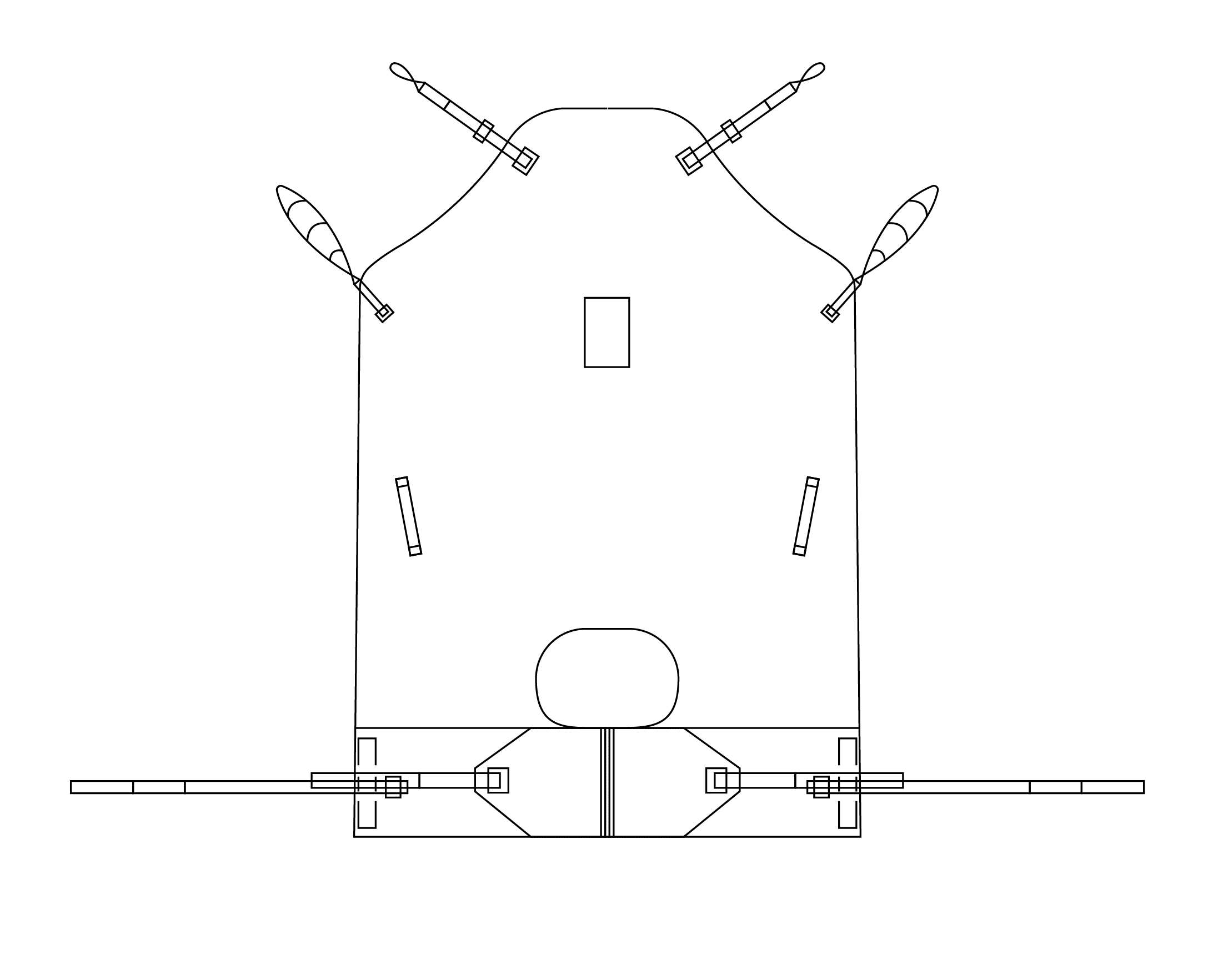 savaria hammock sling head support polyslip 8d1420 shape