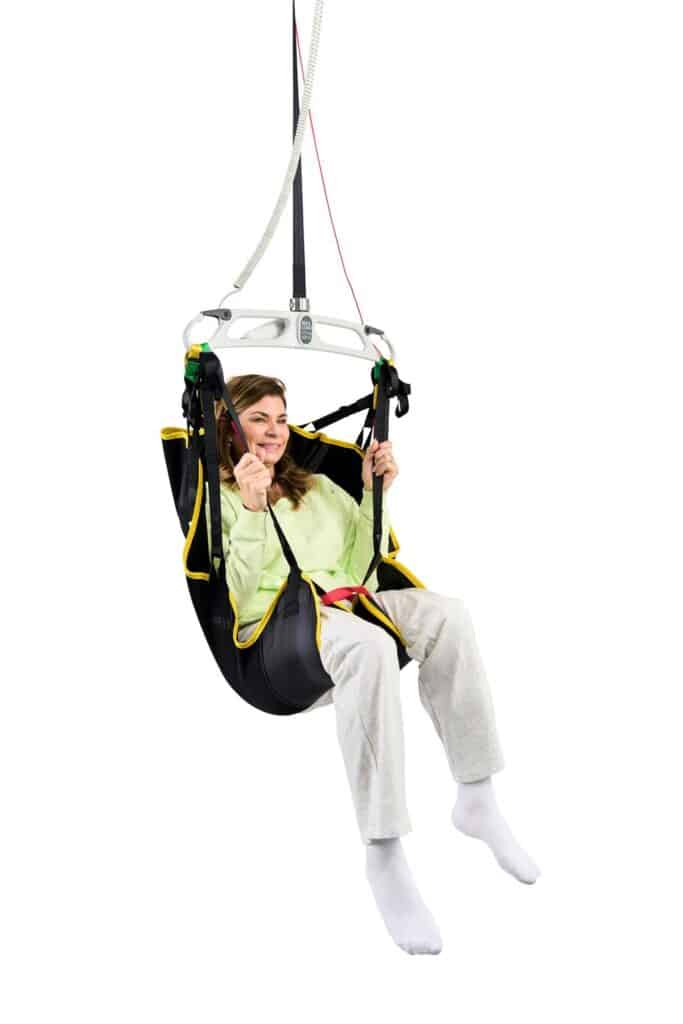 savaria in situ deluxe leg sling superfine plus m921511 m three quarter view