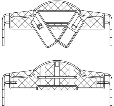 stand sling standard shape diagram