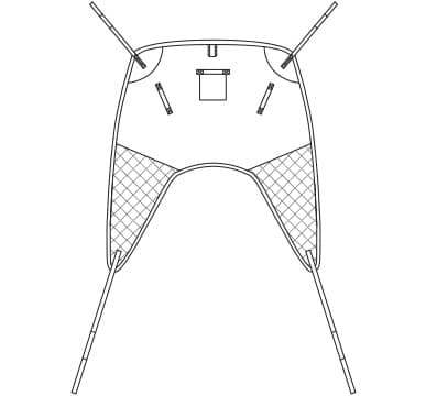 universal no head support BW shape diagram