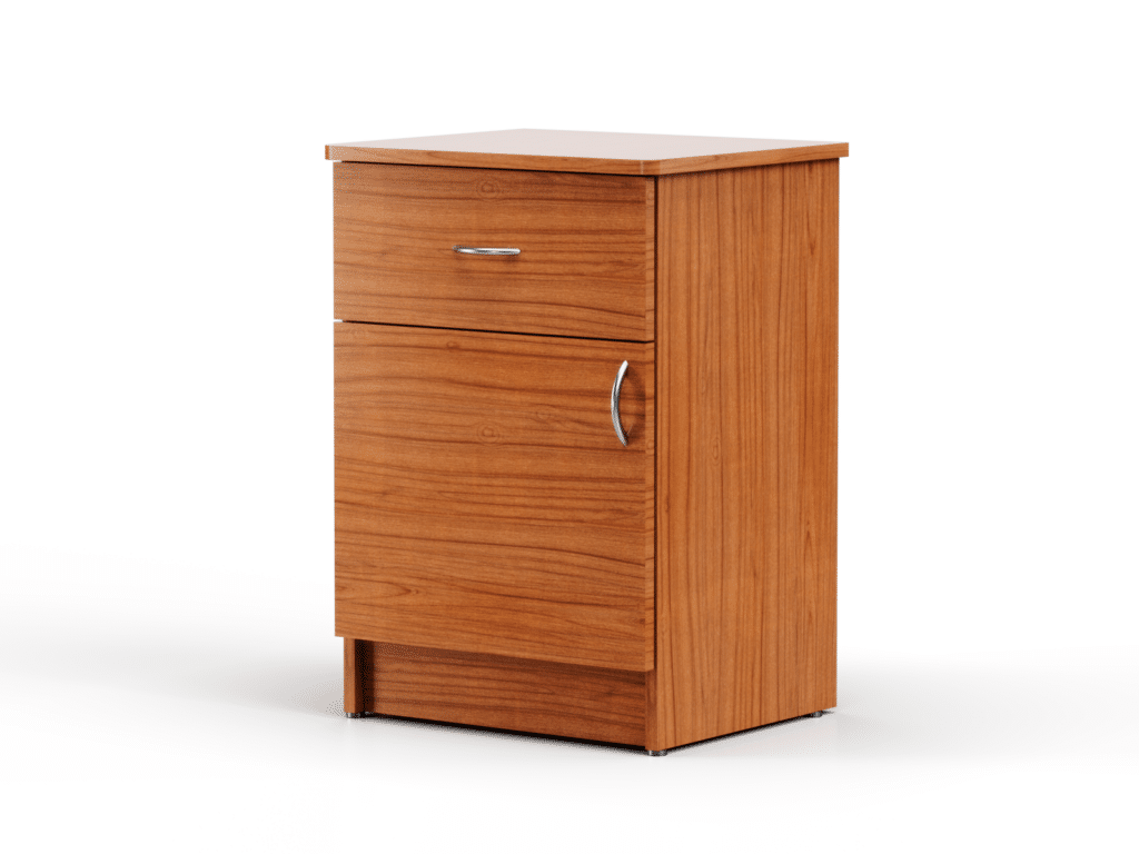 Luxe 1 Drawer 1 Door Nightstand