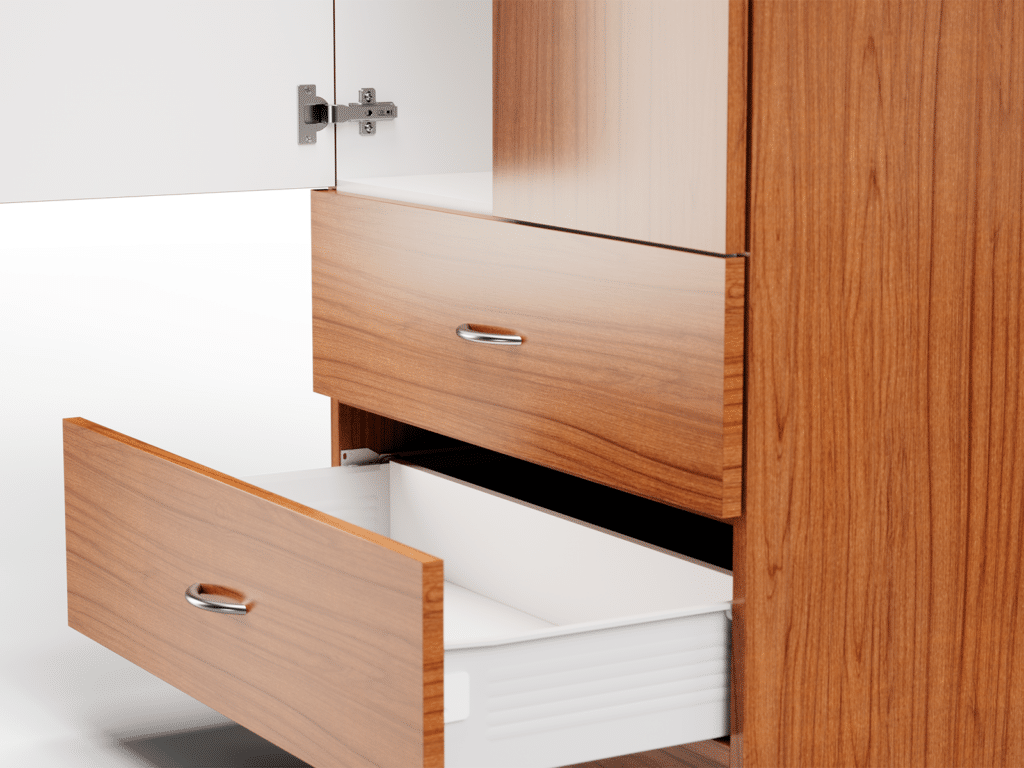 Luxe Drawer Slides and Hinges