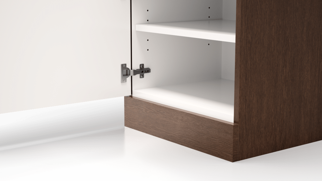 Prestige Healthcare Case Goods Lethbridge Night Stand Open CloseUp