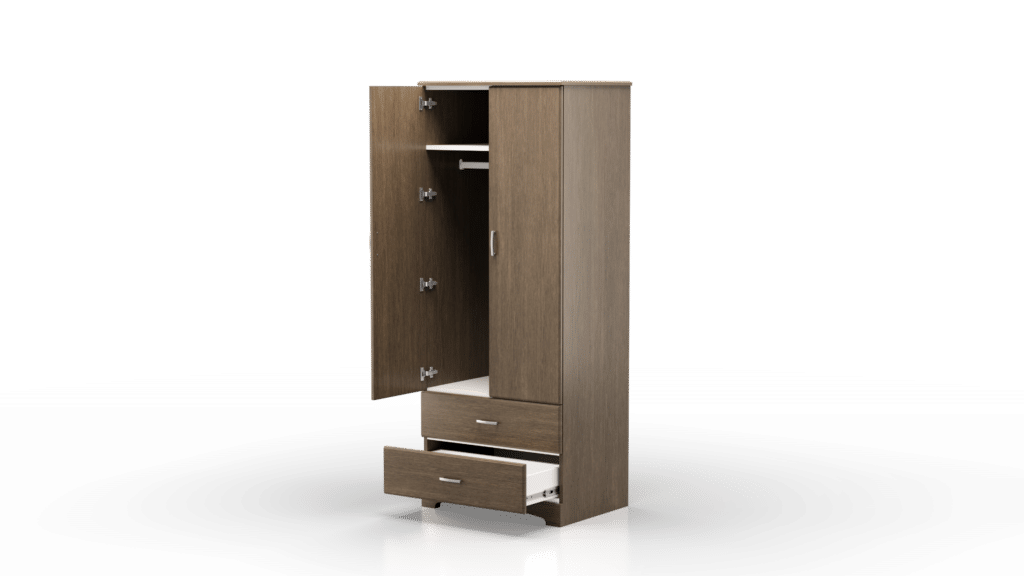 Trenton Amoire Wide Open