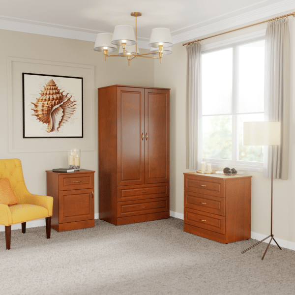 elegance case goods long term care room