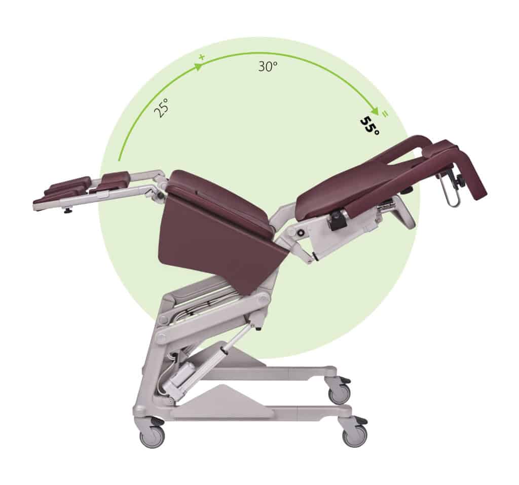 James Show Chair Optimal Hygienic Care